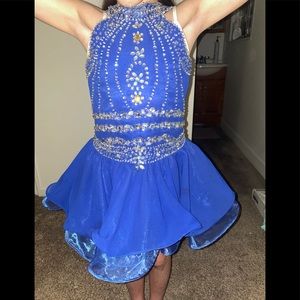 Royal Blue Pageant Dress